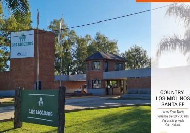 Terrenos en country Los Molinos